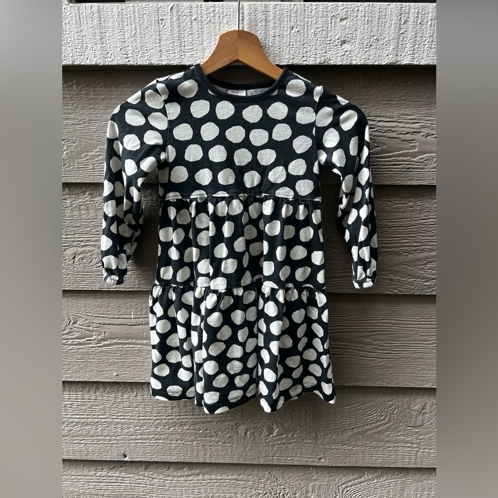 Hanna Andersson Polka Dot Quarter Sleeve Dress